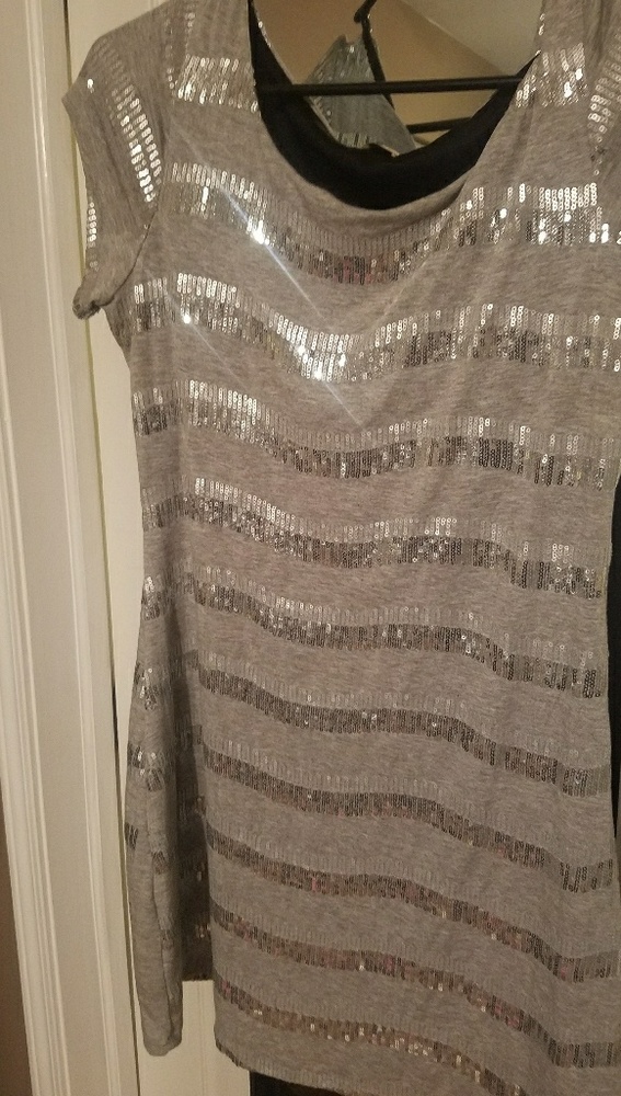 Light grey cotton dress